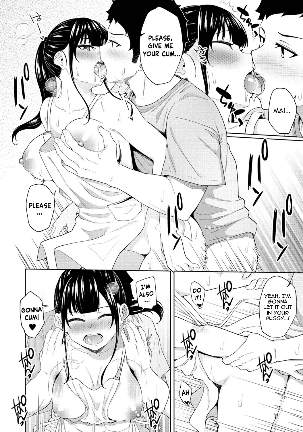 Asa Okitara Imouto ga Hadaka Apron Sugata datta node Hamete Mita | I Woke Up to my Naked Apron Sister and Tried Fucking Her Ch. 1-16 - Page 381