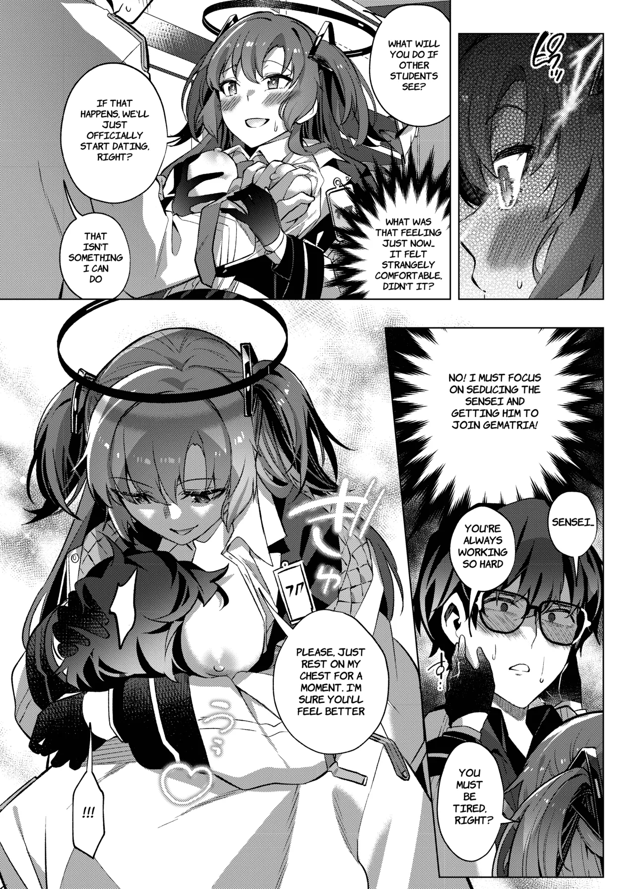 The Strategy to Weaken Schale Sensei with Temptation 23