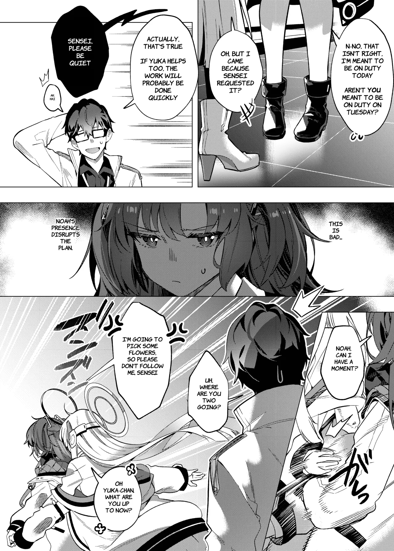 The Strategy to Weaken Schale Sensei with Temptation 7