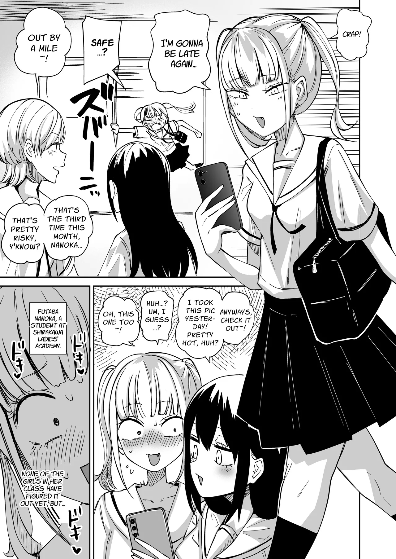 Chinpo Bare shita Ikioi de Tomodachi Zenin Onaho ni Shichaimashita | After I Was Exposed As A Futanari, I Turned All My Friends Into My Fuckholes! - Page 2