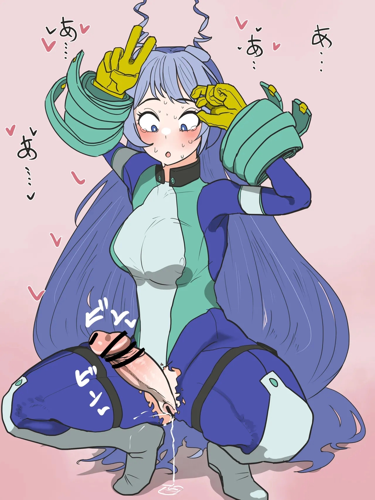 ふた注意。ヒロアカのねじれちゃんが手コキおじさんに堕とされる話 10