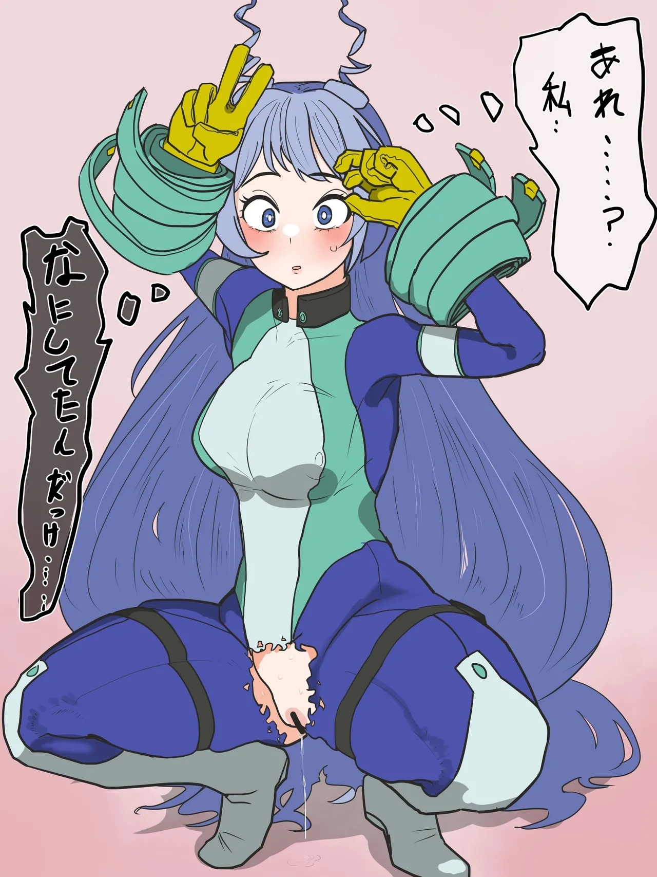 ふた注意。ヒロアカのねじれちゃんが手コキおじさんに堕とされる話 7