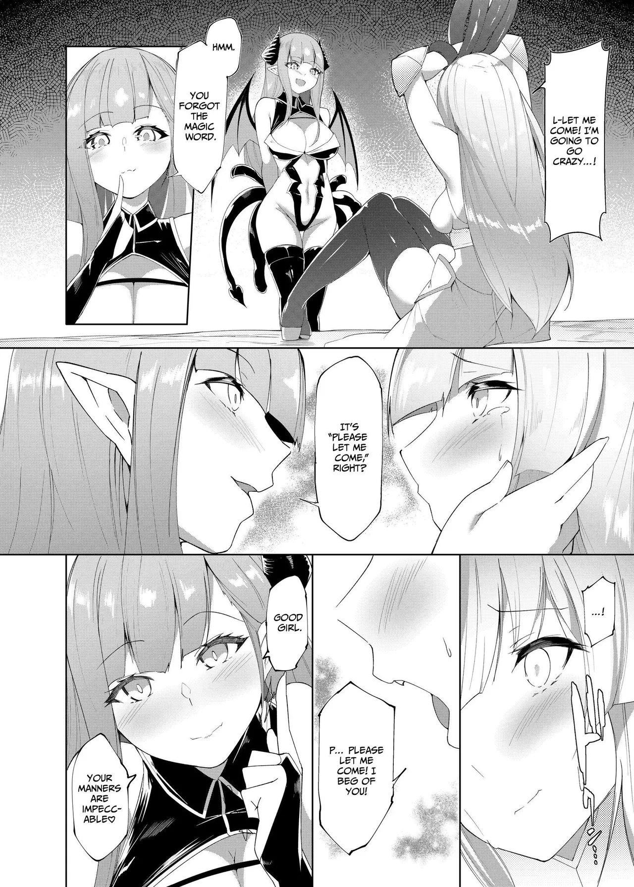 Princess Fetishism ―A story of a princess knight whose feet and armpit are trained by a demon and becomes a perverted demon.― - Page 11