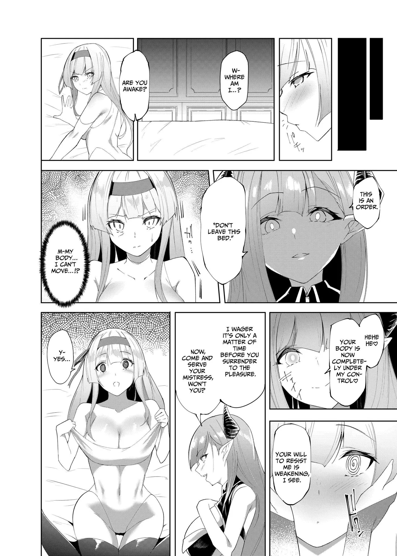 Princess Fetishism ―A story of a princess knight whose feet and armpit are trained by a demon and becomes a perverted demon.― - Page 13