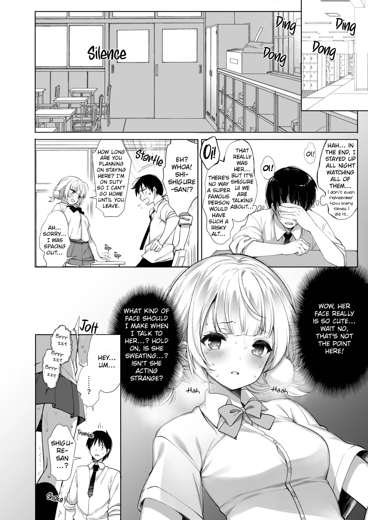 Idol Haishinsha Shigure Ui Naisho no Douga Haishin 2 - Page 9
