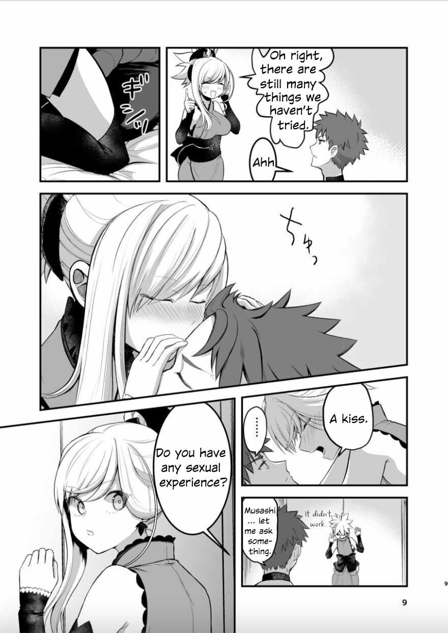(C102) [Danbara dining hall (Nekohara Rurika)] Musashi-chan to Sex Shinaito Derenai Heya - A room you can't get out of unless you and Musashih avea se***. (Fate/Grand Order) [English] 7