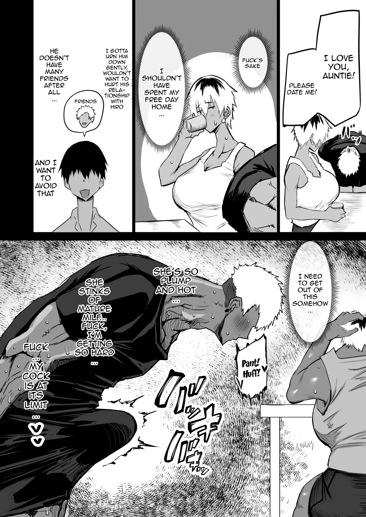 Tomodachi ga Boku no Oba to Mama de Gachinuki | My Friend Uses My Mom And Aunt To Get Off - Page 17