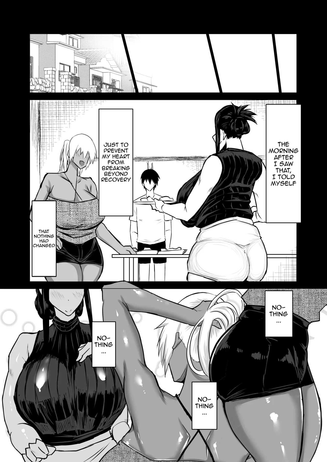 Tomodachi ga Boku no Oba to Mama de Gachinuki | My Friend Uses My Mom And Aunt To Get Off - Page 219