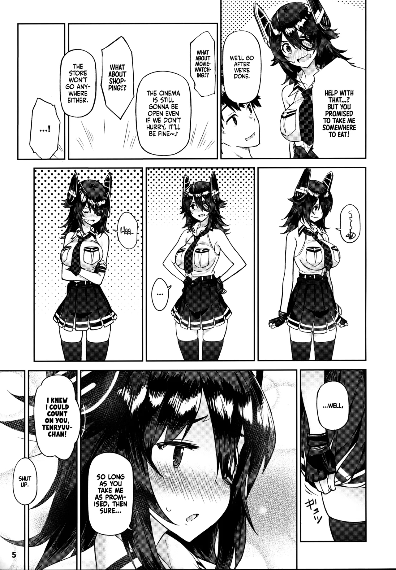 Kawaii Tenryuu-chan wa Boku no Iinari❤︎ - Page 5