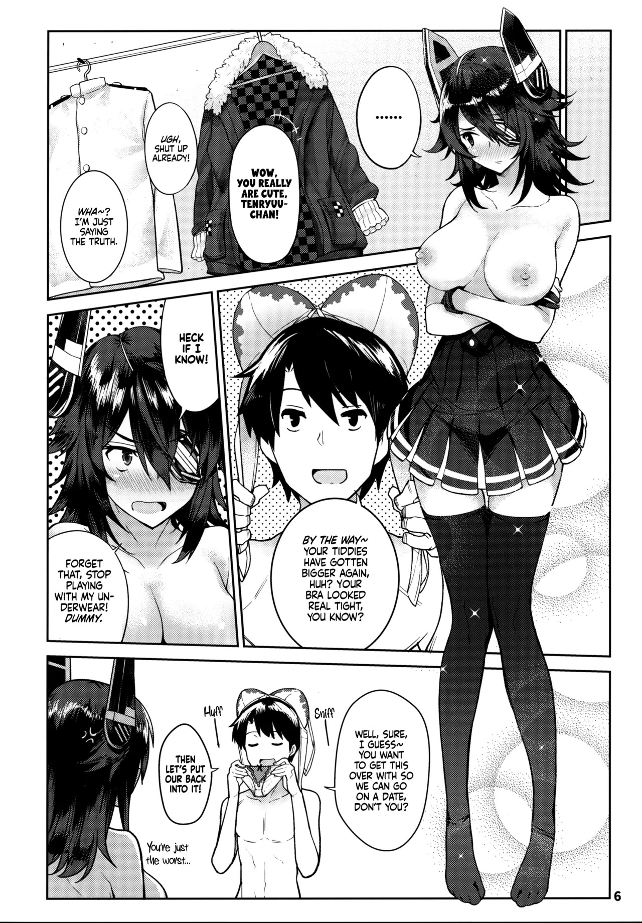 Kawaii Tenryuu-chan wa Boku no Iinari❤︎ - Page 6