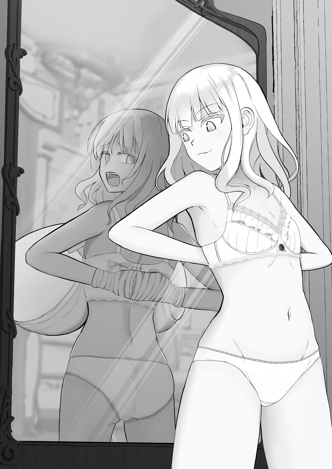 [おもいおもいの (宗森仁)] 胸が大きくなる下着」を購入した貴族令嬢の末路 - Hentaiaz.com - 2