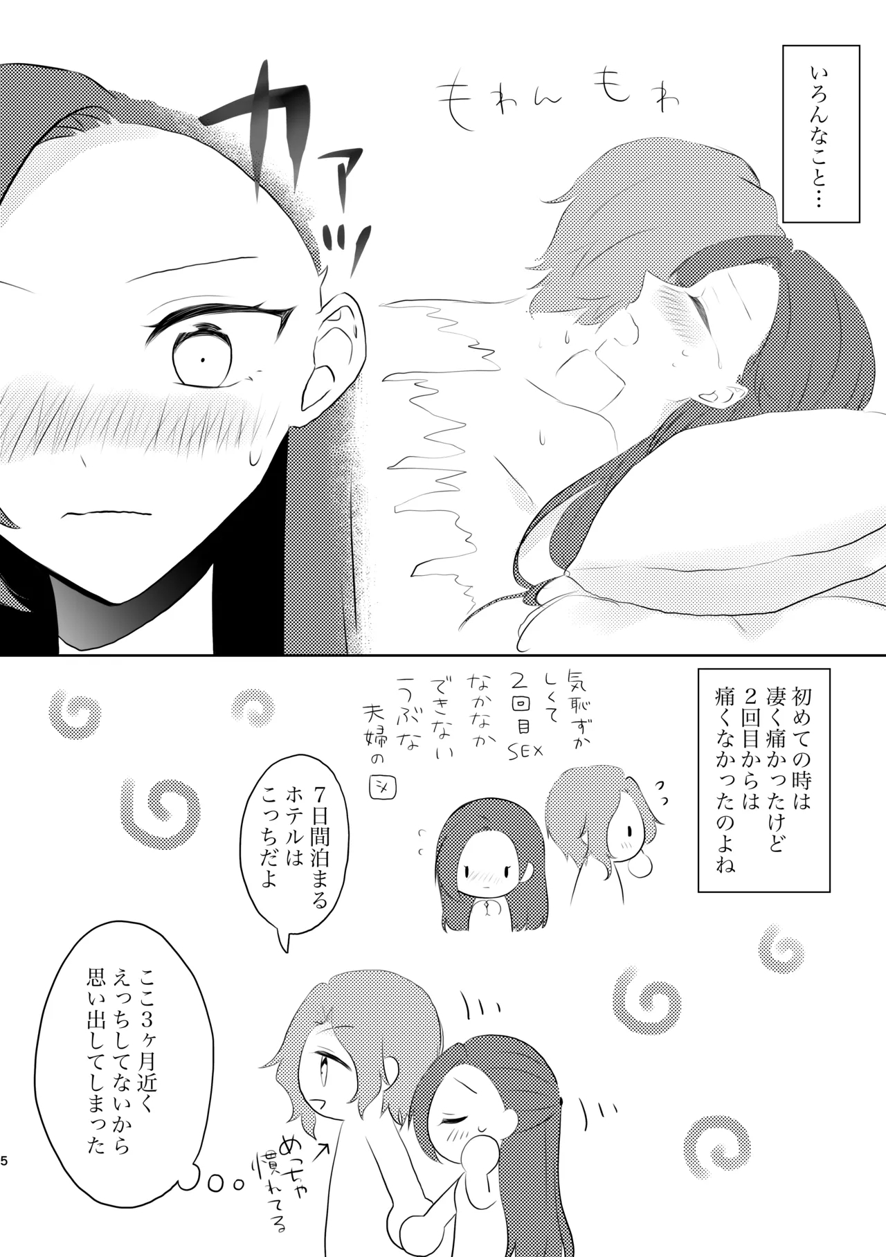 Fuufu Rashii Koto suru Moto Kyoudai no Hanashi - Page 5