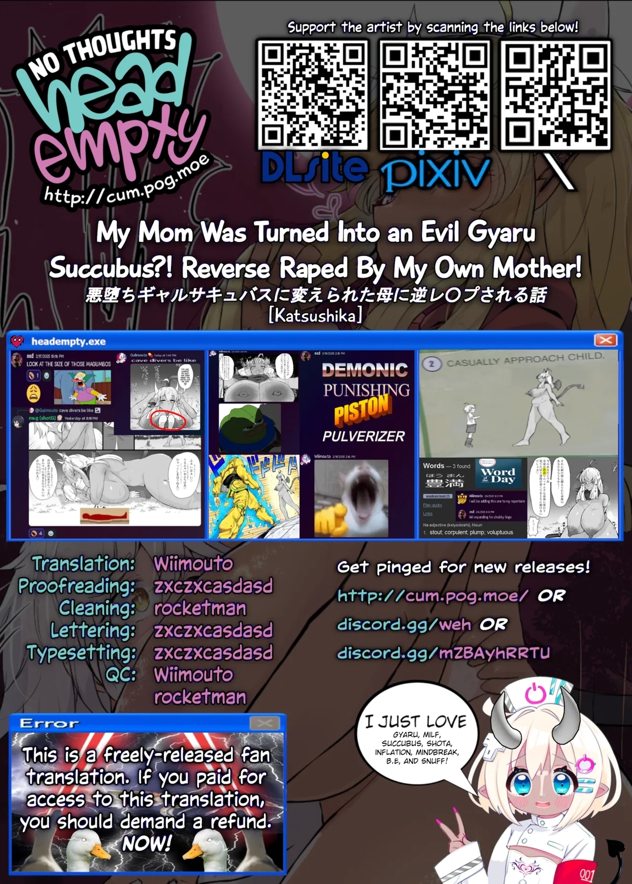 Akuochi Gal Succubus ni Kaerareta ni Gyaku Rape Sareru Hanashi | My Mom Was Turned Into an Evil Gyaru Succubus?! Reverse Raped by My Own Mother! 51