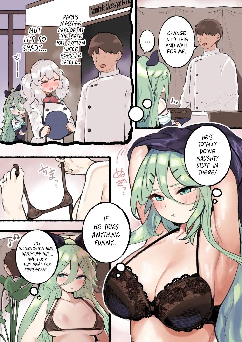 [ととていすと (すずきとと)] 山風ちゃんにトロトロマッサージ (艦隊これくしょん -艦これ-) [英訳] - Hentaiaz.com - 2