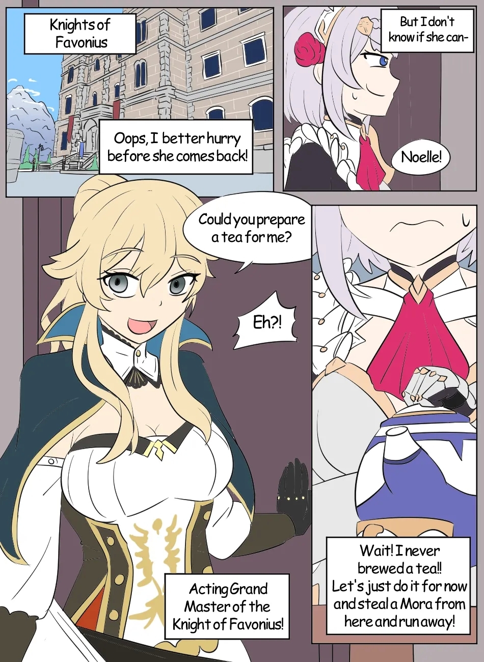 Genshin TSF: Swap-toss - Page 13