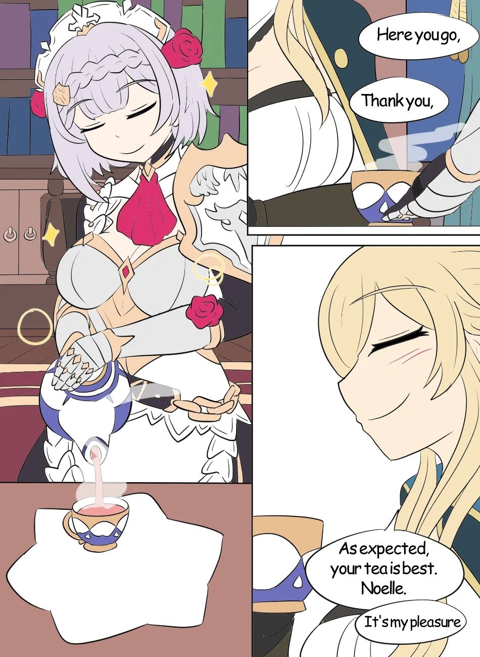 Genshin TSF: Swap-toss - Page 14