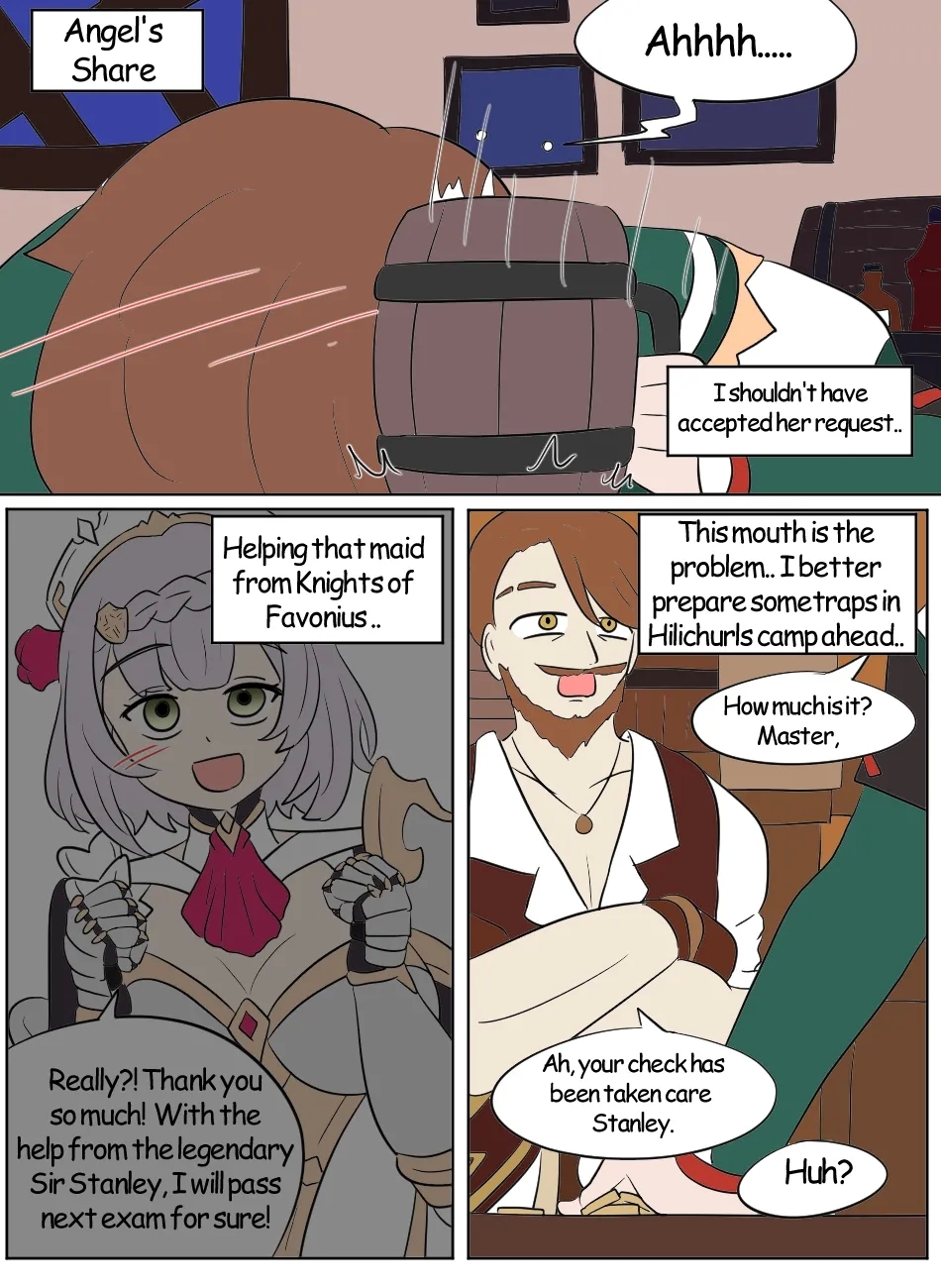 Genshin TSF: Swap-toss - Page 2