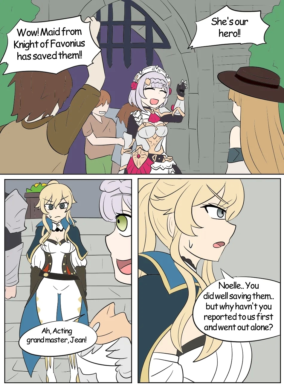 Genshin TSF: Swap-toss - Page 25