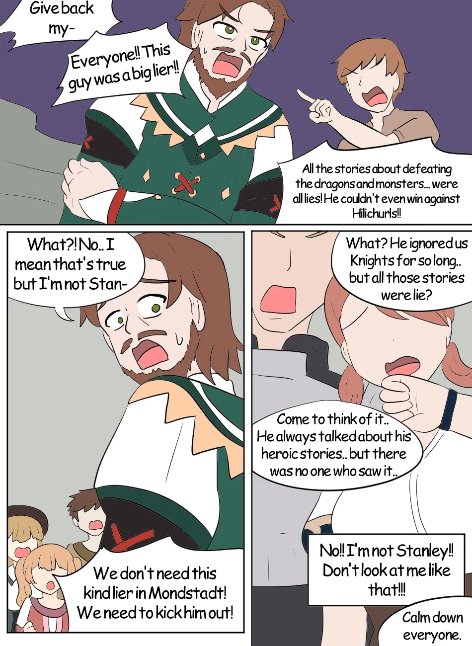Genshin TSF: Swap-toss - Page 27