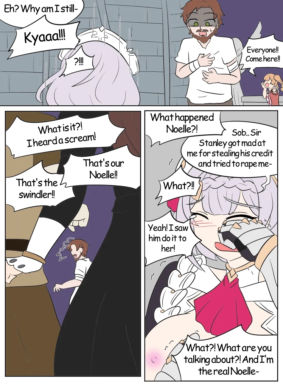 Genshin TSF: Swap-toss - Page 32