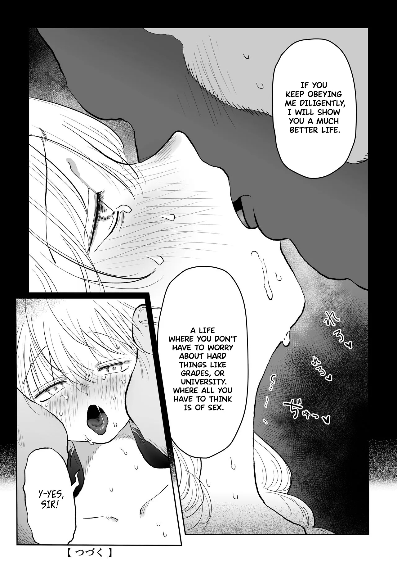Ojisan ga Muchikko ni Ecchi na Koto o Oshieru Hanashi Joukan An Old Man Teaching An Ignorant Girl All About Sex - First Part - Page 41