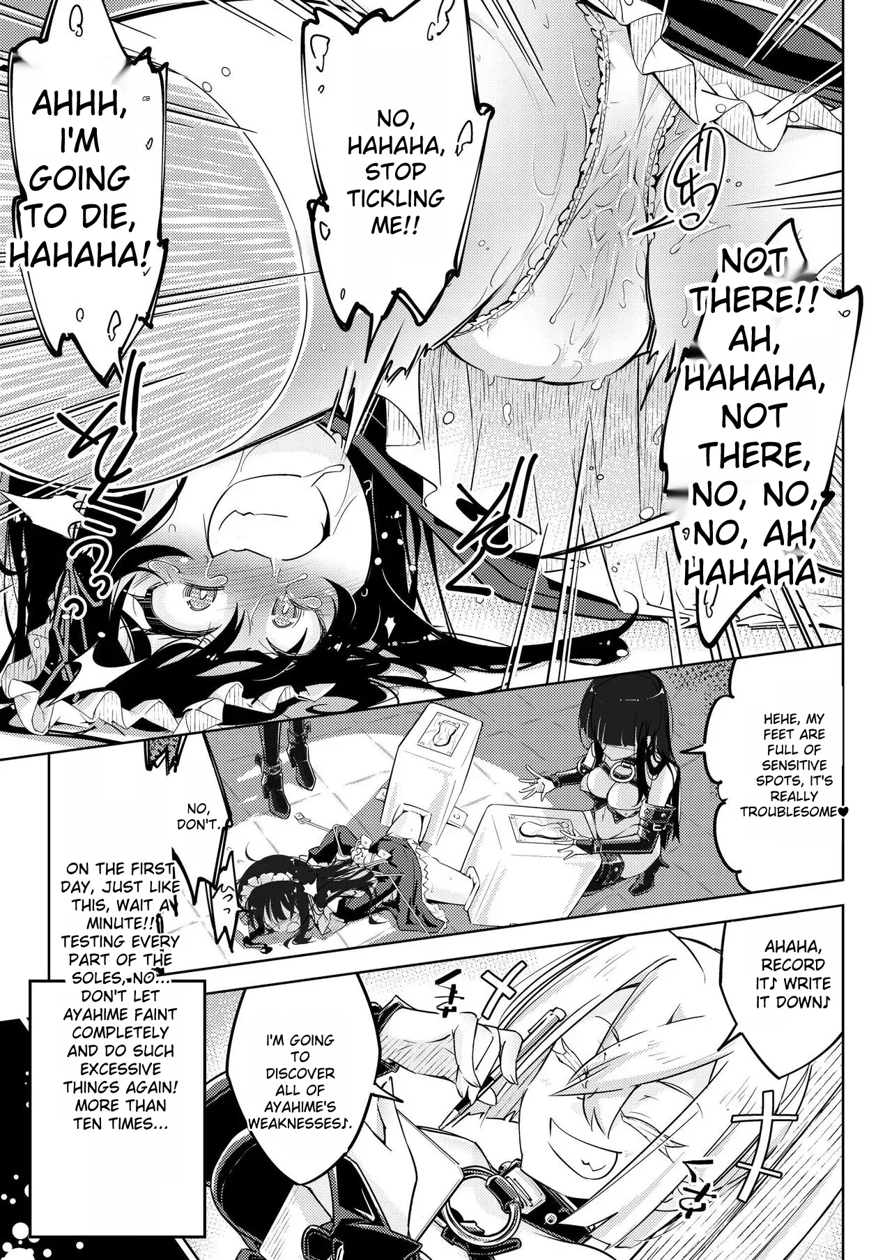Ojou-sama Tenraku Ashiura Kusuguri Jigoku | The young ladie's foot tickling hell - Page 20