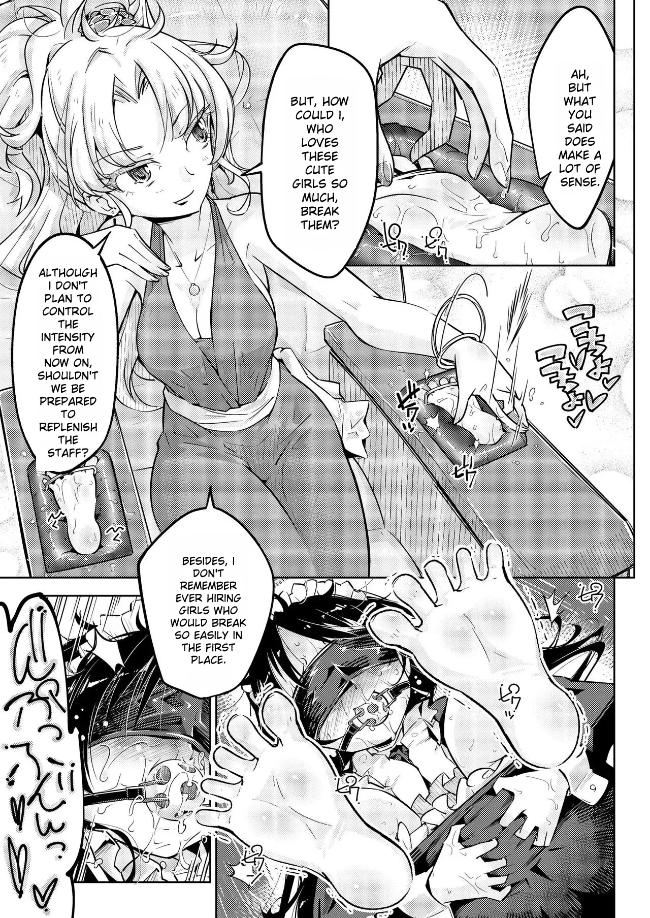 Ojou-sama Tenraku Ashiura Kusuguri Jigoku | The young ladie's foot tickling hell - Page 8