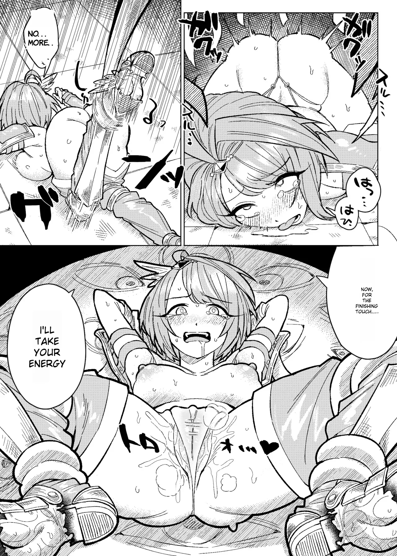 Kyonyuu Onna Senshi Tettei Kusuguri Jigoku | Big Breasted Female Warrior's Thorough Tickling Hell - Page 16
