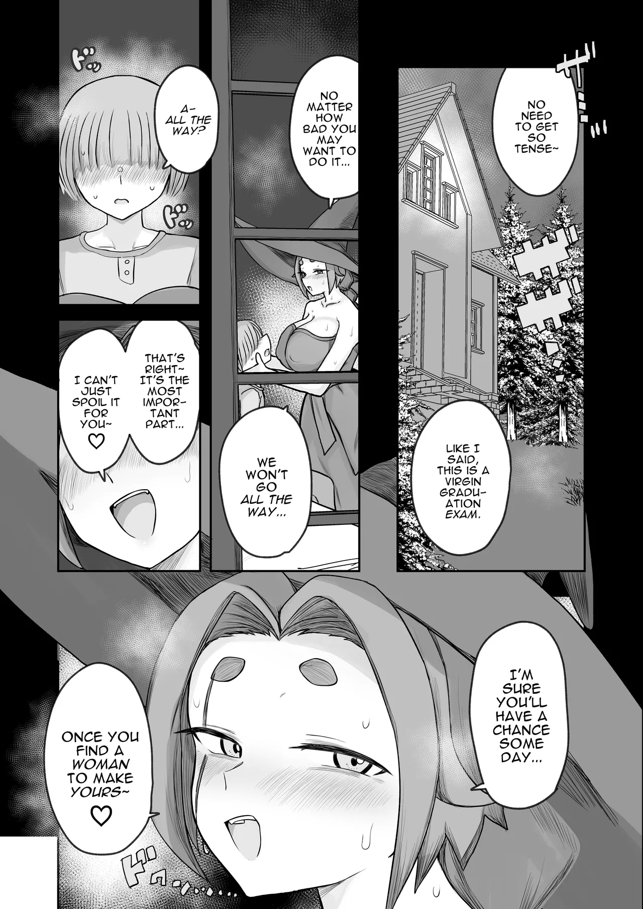 “Warabesai ￪ | 1000 Year Old Witch Cumsqueezes Her Disciple During His Virginity Graduation Exam - Page 11