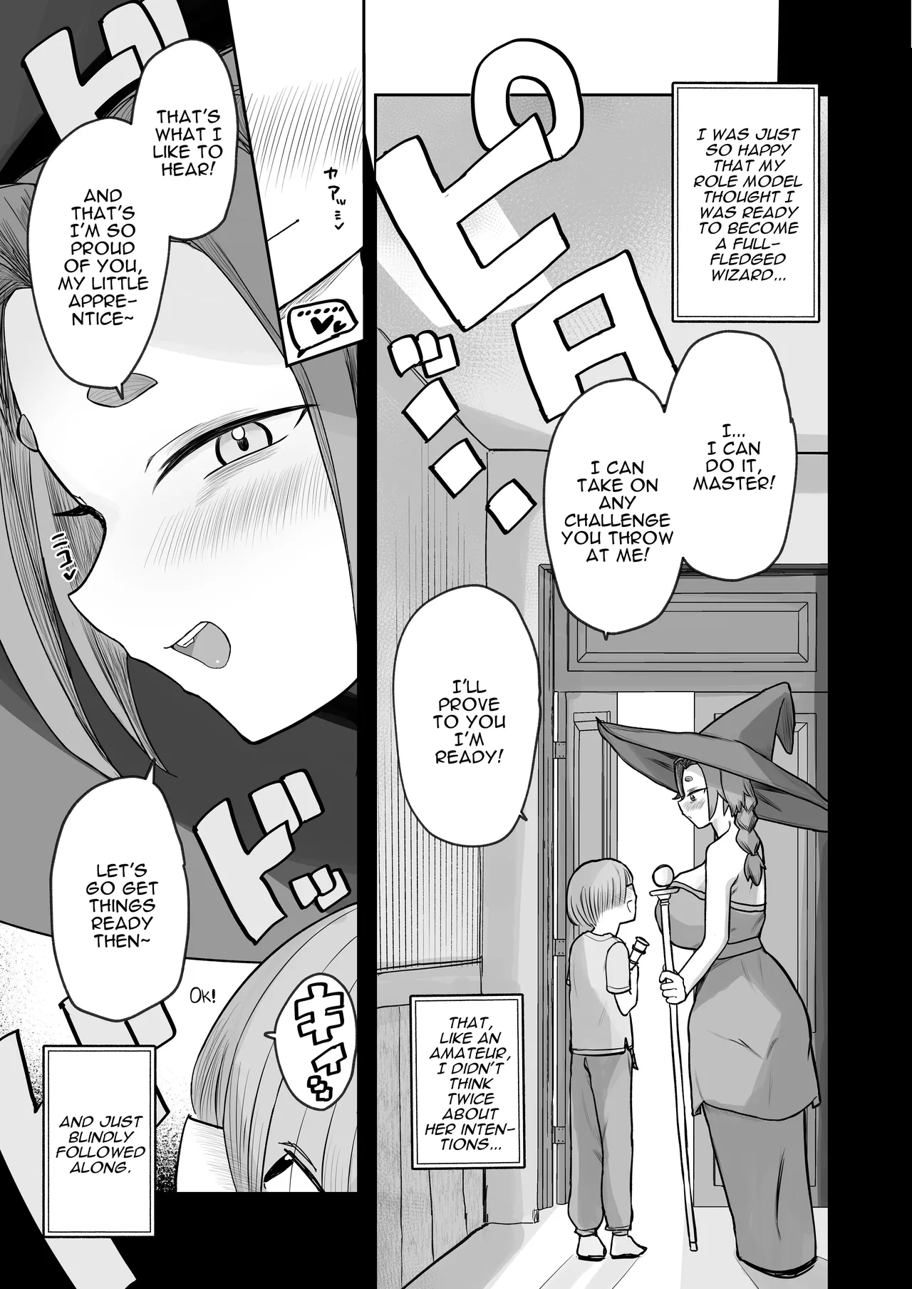 “Warabesai ￪ | 1000 Year Old Witch Cumsqueezes Her Disciple During His Virginity Graduation Exam - Page 5