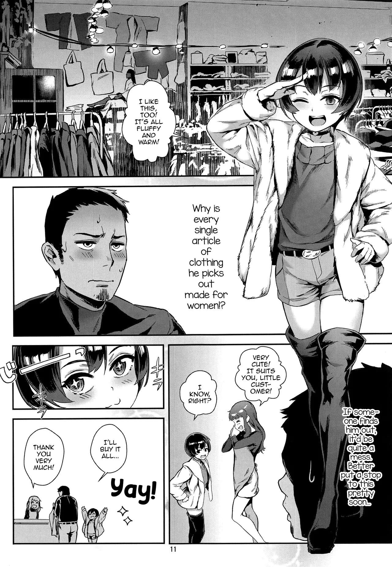 Inran Shounen "Nazo no Bitch Shota to Ossan no Monogatari" VOL.2 - Page 11