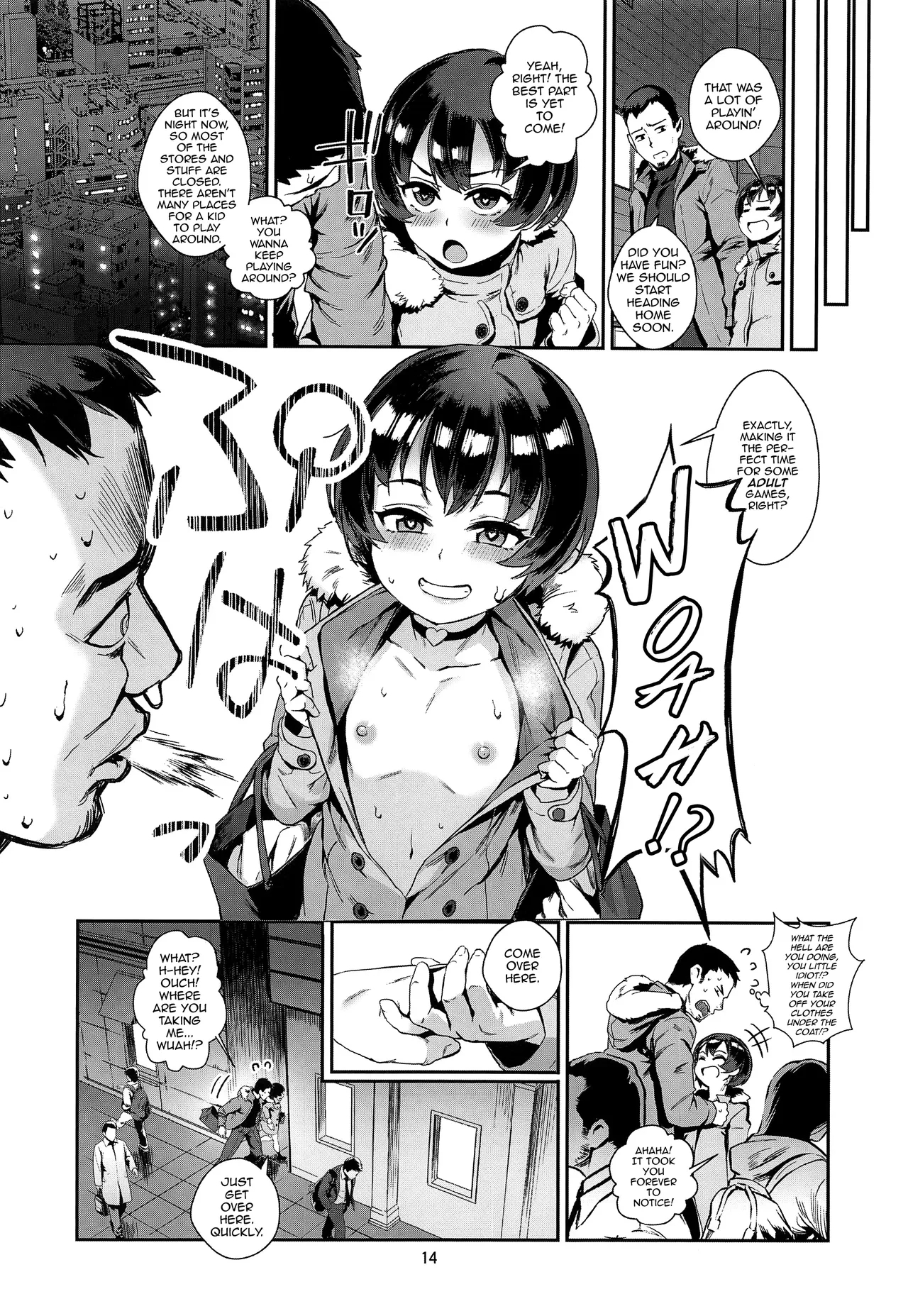Inran Shounen "Nazo no Bitch Shota to Ossan no Monogatari" VOL.2 - Page 14