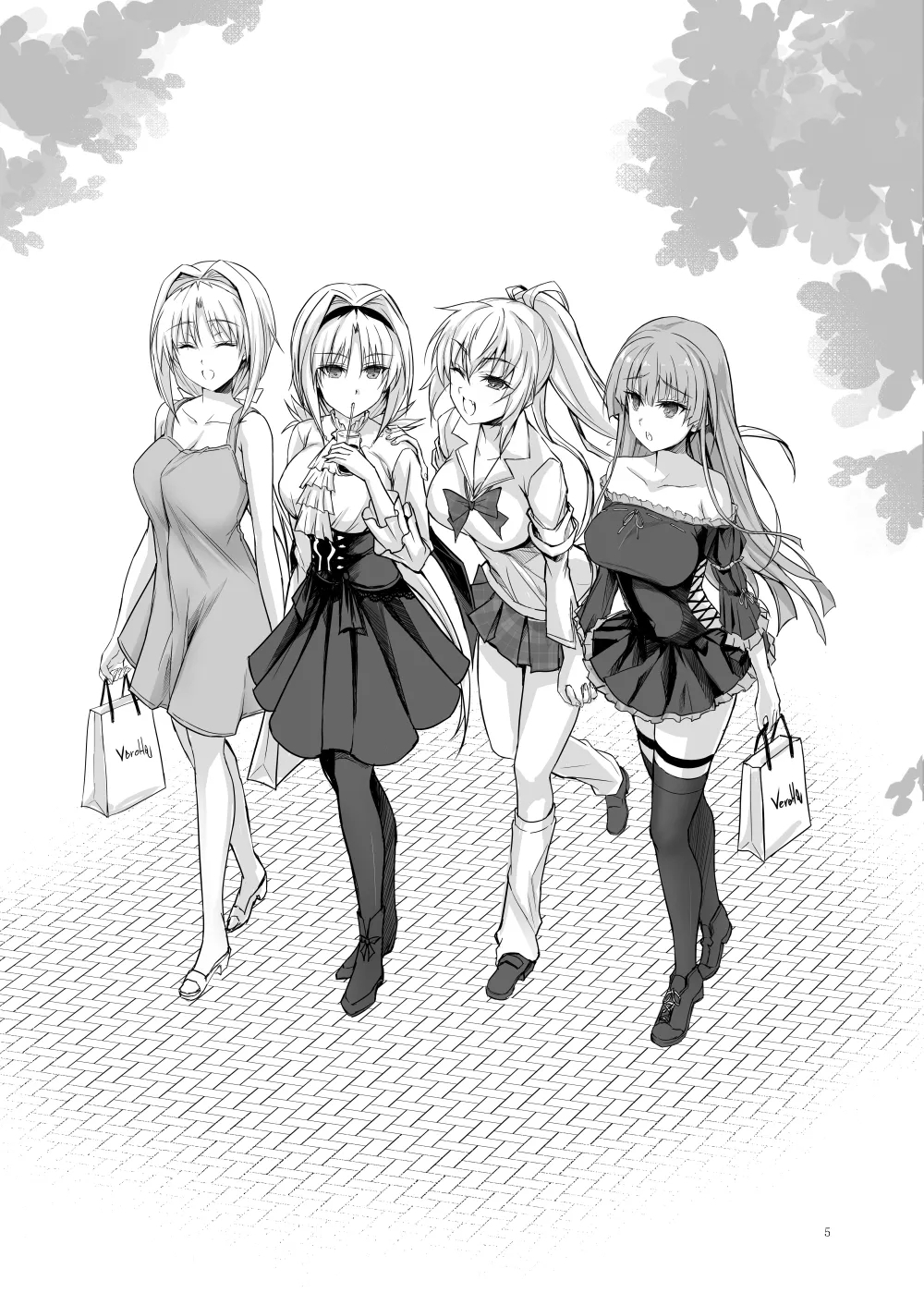 H×C Haiboku × korabo Soushuuhen - Page 5