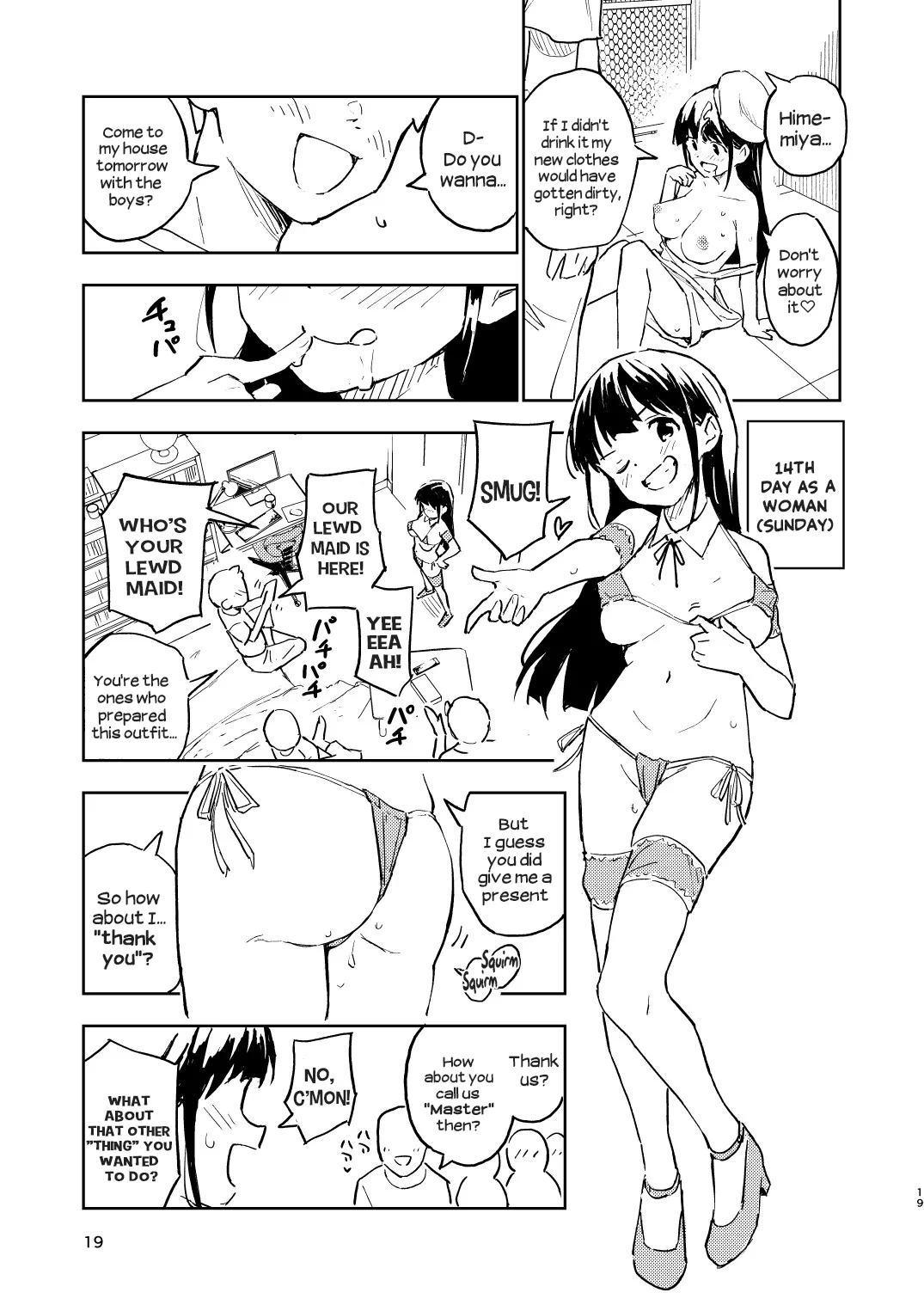 1-kagetsu Ninshin Shinakereba Otoko ni Modoreru Hanashi| As Long As I Don't Get Pregnant for 1 Month, I'll Turn Back Into a Man - Page 18
