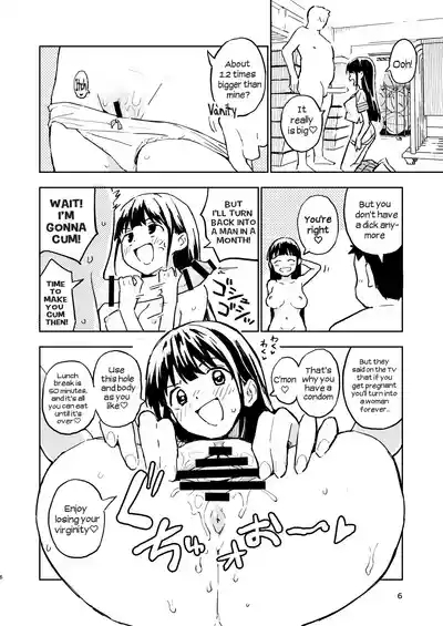 1-kagetsu Ninshin Shinakereba Otoko ni Modoreru Hanashi| As Long As I Don't Get Pregnant for 1 Month, I'll Turn Back Into a Man 5