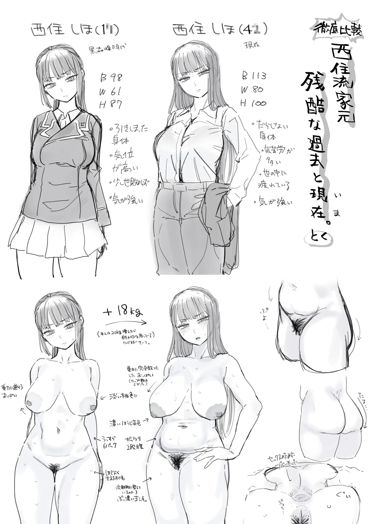 家元が若い男と不倫セックスする漫画 - Page 17