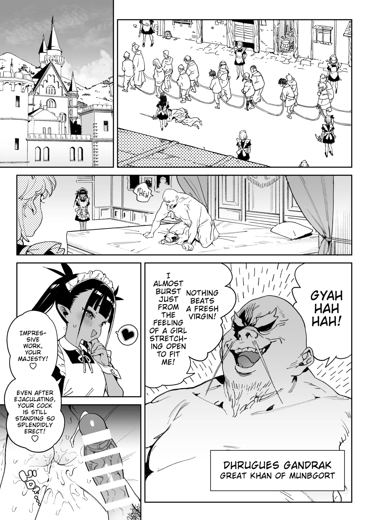 Chinpo no Tame ni... | I'd Kill Every Last Person in this Country for a Taste of Master's Cock! - Page 12