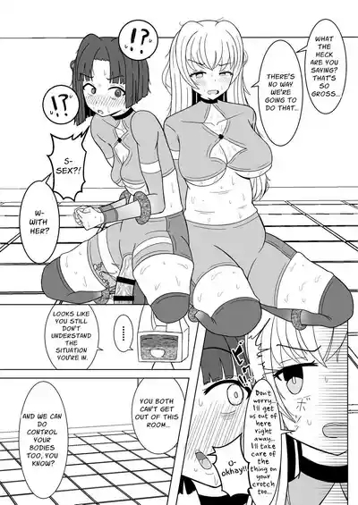 Onna Hero Futanari-ka Kyousei Icha Icha Koubi Heya | Female Hero Futanarification & Flirty Dirty Mating Room 5