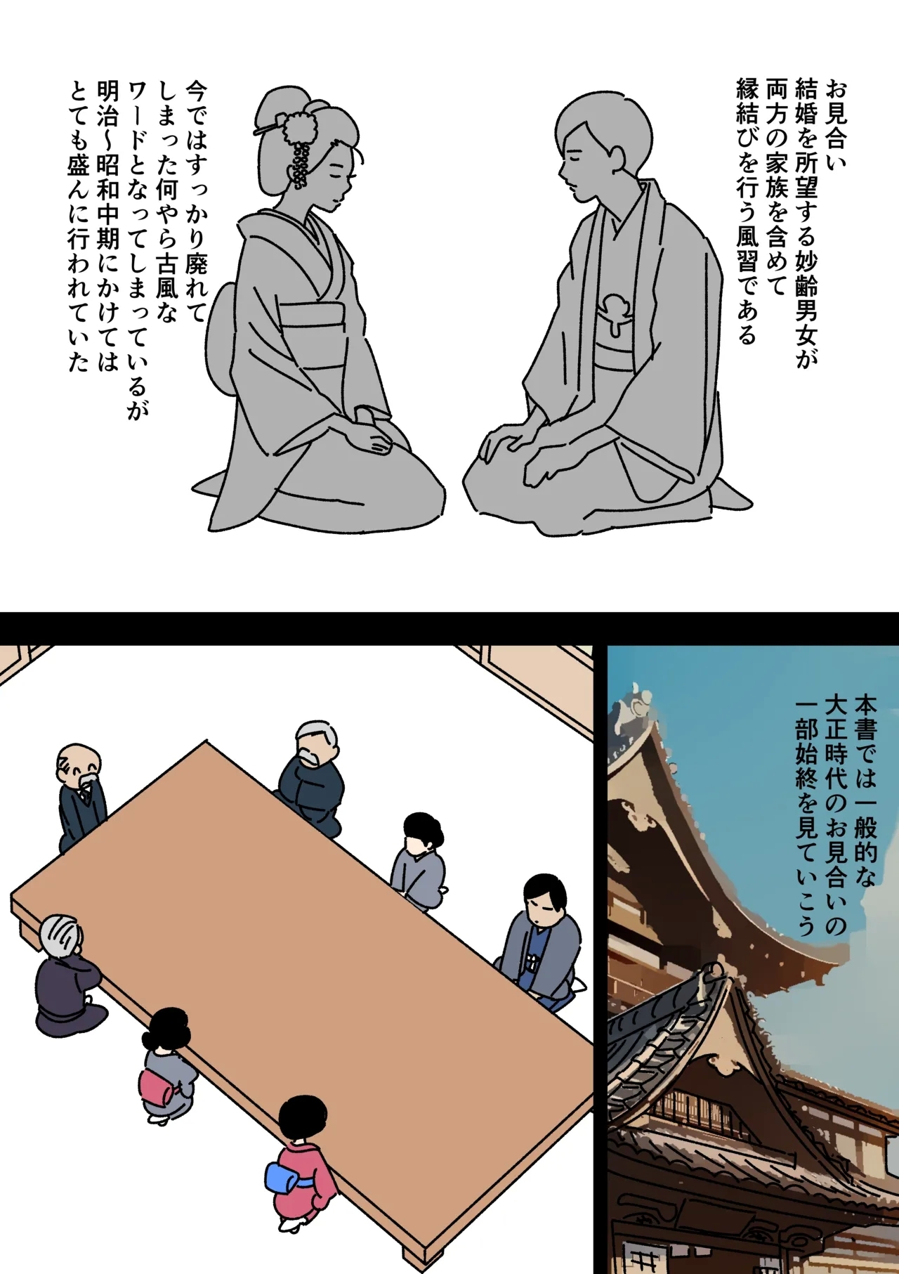 Jitsuroku - Taisho Jidai no Omiai - Page 3