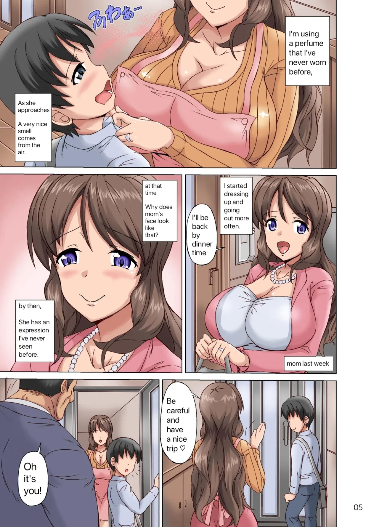 Boku wa Netorare Mama o Nozokimi Suru | I Peep on my Cheater Mom - Page 5