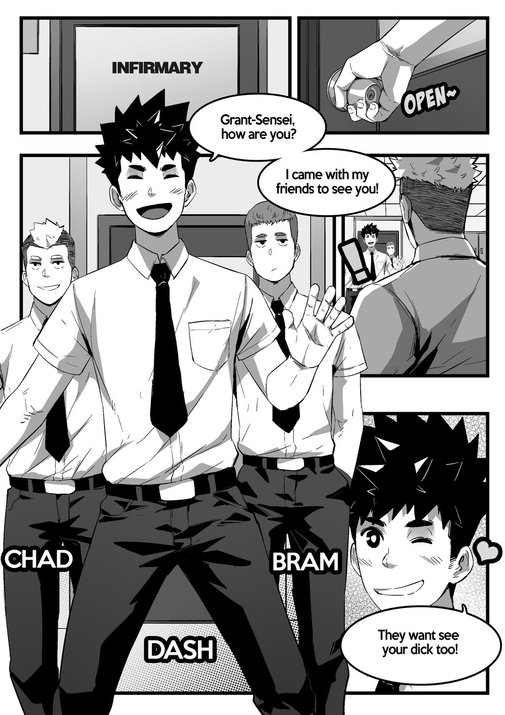 Sensei, can you show us your dick - Page 2