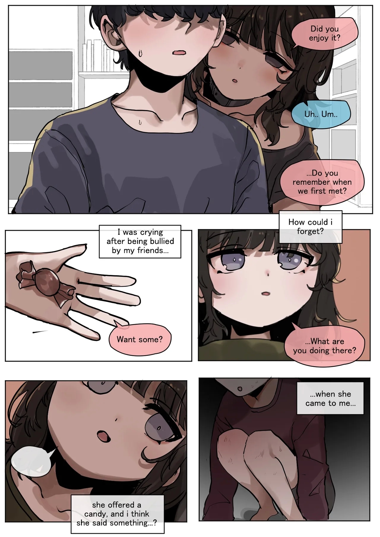 The Eyes of the Unreadable Girl is Dyed in Black - Page 11