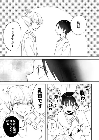o nīsan ni chikubi piasu o aketeageyō 8