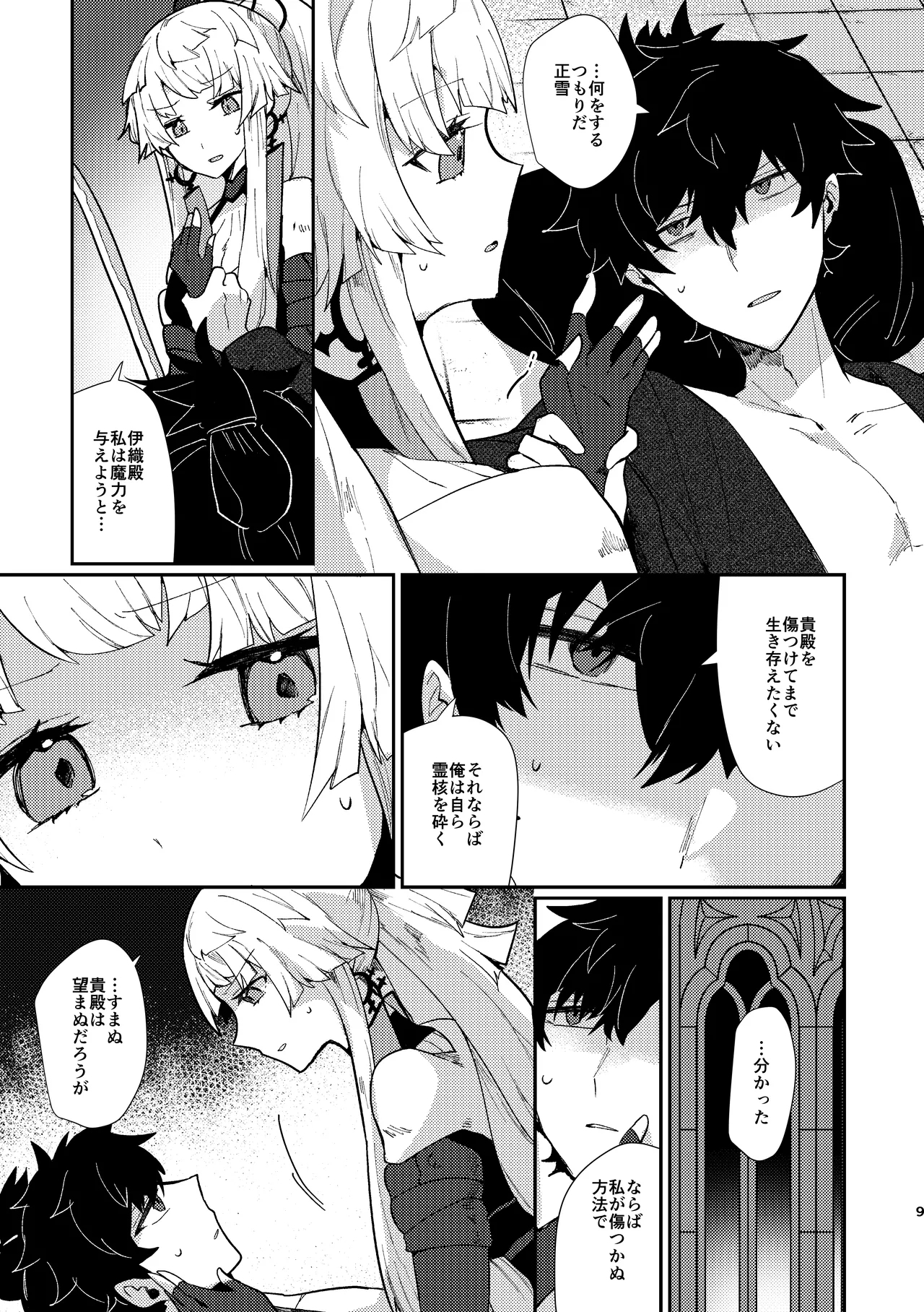 Tsuki-ochi karasu naite sōten ni mitsu - Page 8