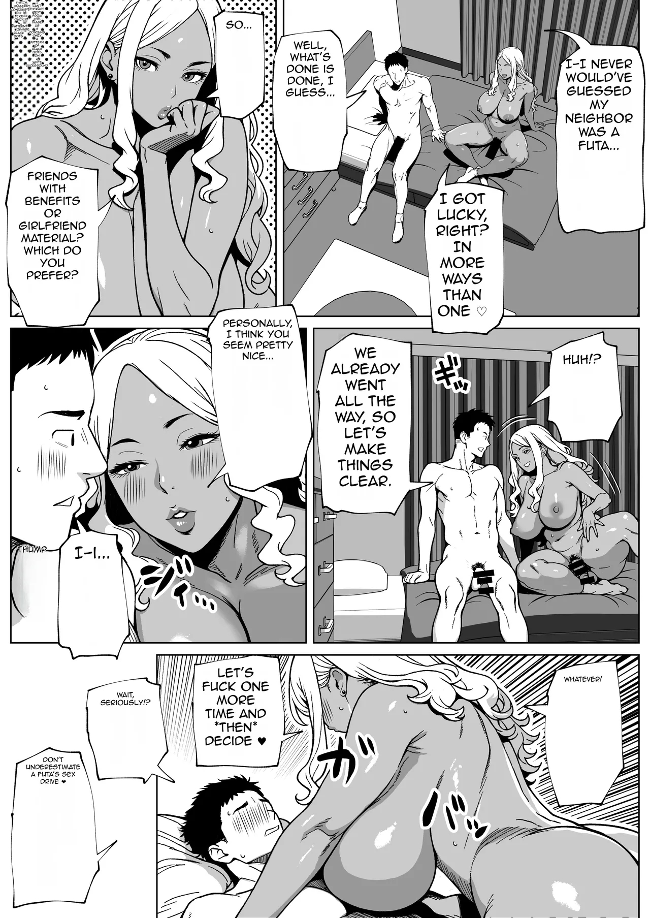 My Neighbor is a Futa Gyaru Gal! - Page 37