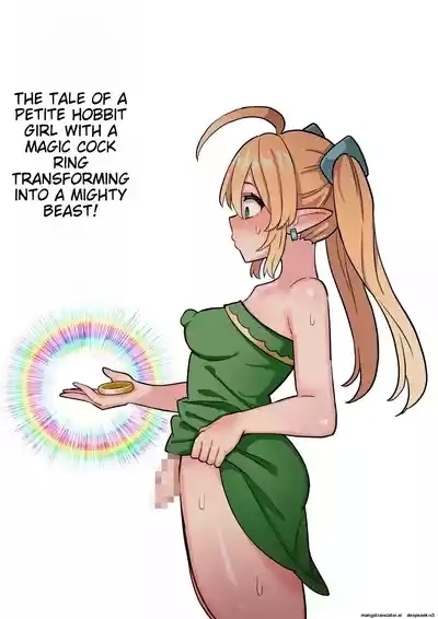 Tanshou Houkei Futanari Hobbit Shoujo ga Mahou no Yubiwa de Kyokon Seiyoku Monster ni naru Hanashi 1-3 1