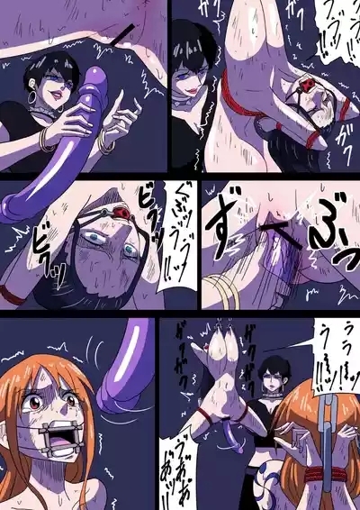 【commission】 Nami and Robin being interrogated 7