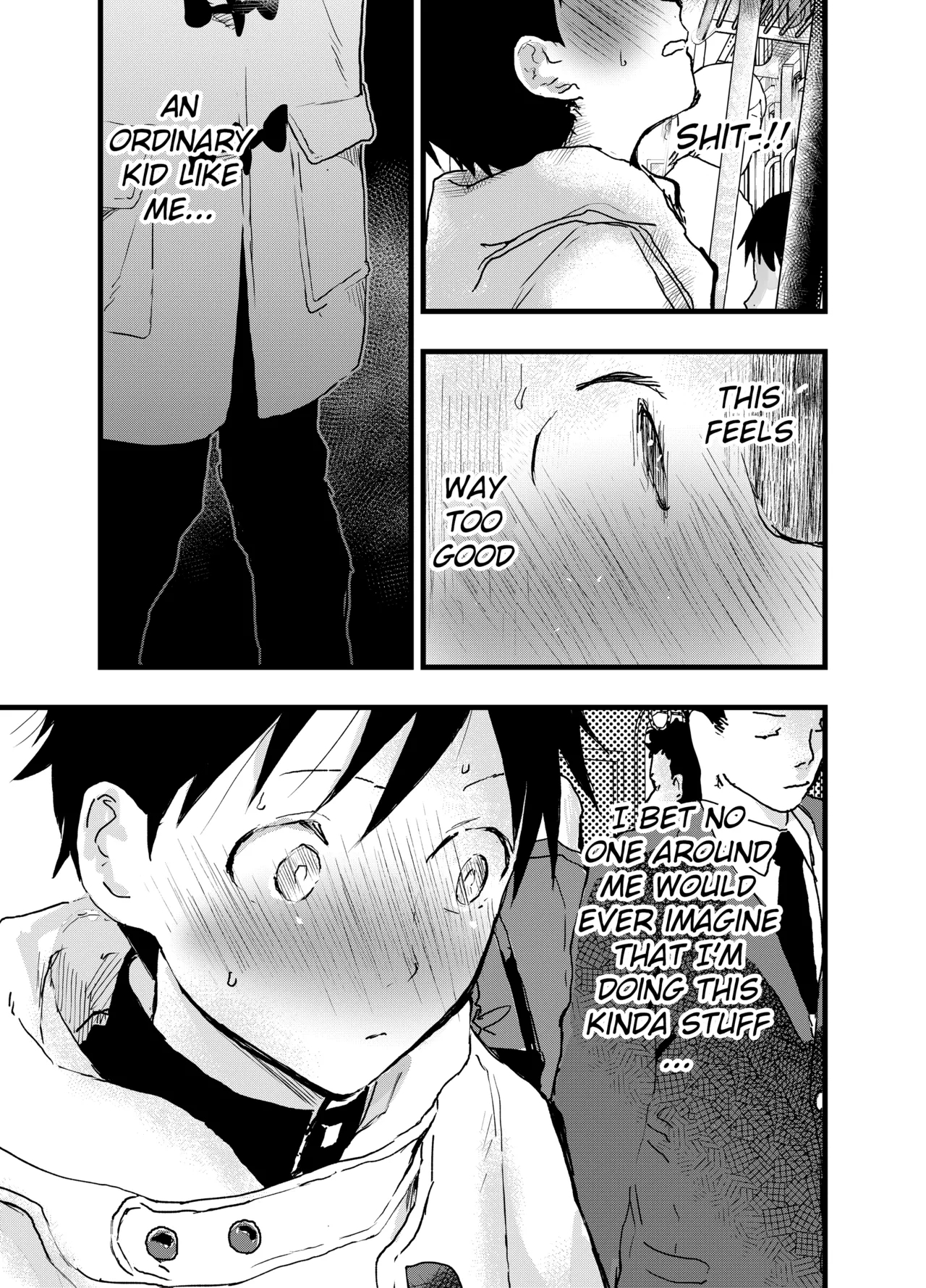 Eki no Toile de Hatsutaiken Rinkan Rape!! Kichiku Seme!! - Page 17