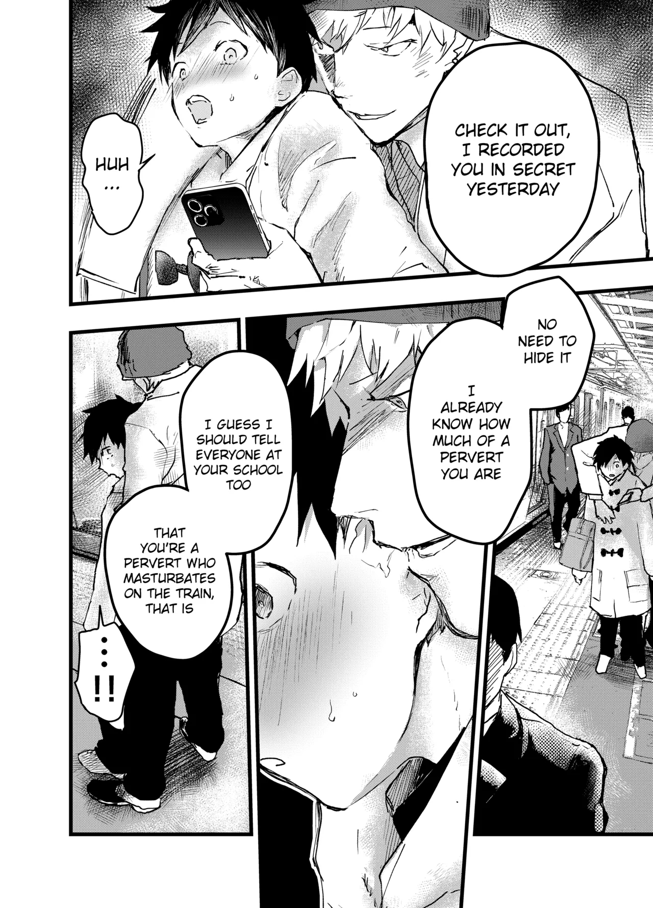 Eki no Toile de Hatsutaiken Rinkan Rape!! Kichiku Seme!! - Page 24