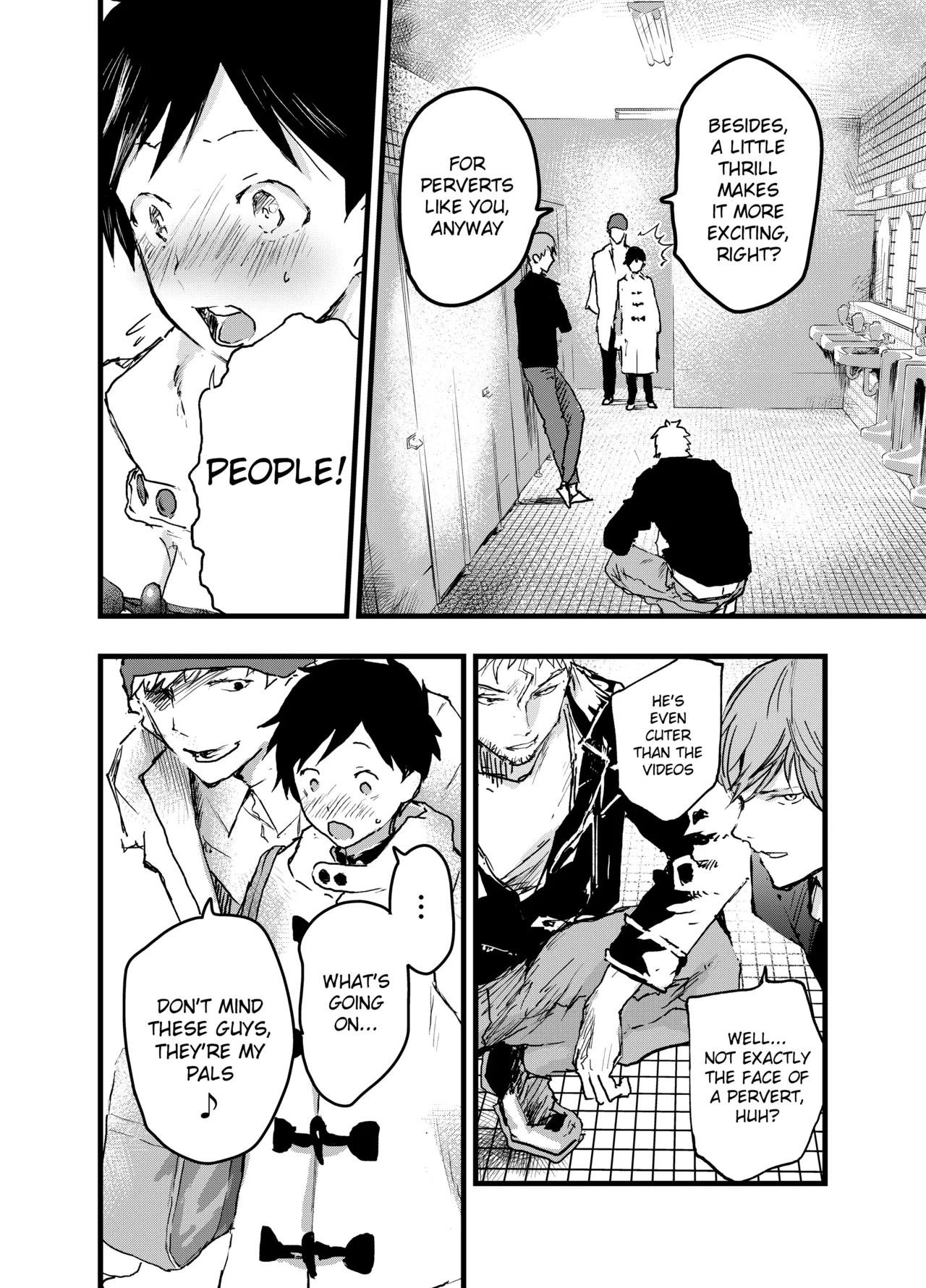 Eki no Toile de Hatsutaiken Rinkan Rape!! Kichiku Seme!! - Page 26